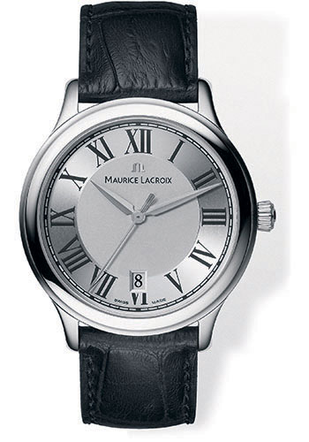 Maurice Lacroix Watches - Les Classiques Gents Round - Style No: LC1077-SS001-110