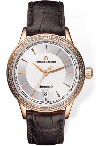 Maurice Lacroix Watches - Les Classiques Ladies Round Gold - Style No: LC6003-PD501-130