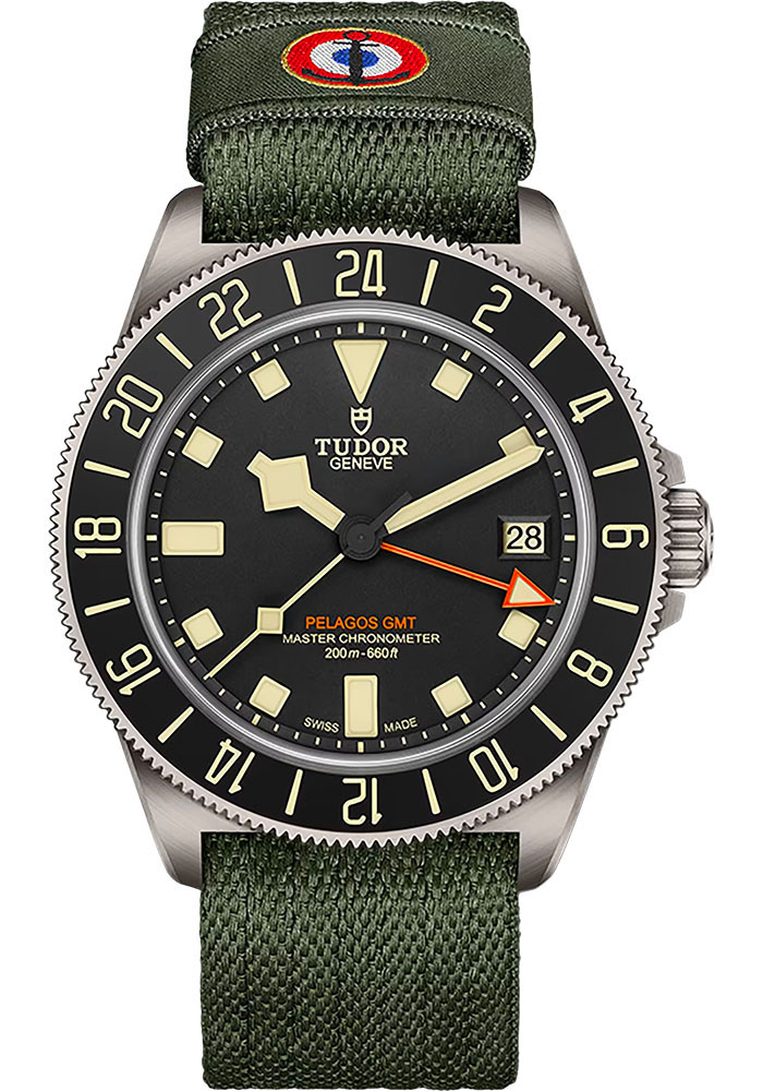 Tudor Watches - Pelagos 42 mm - Titanium - Fabric Strap - Style No: M2542G267NU-0002