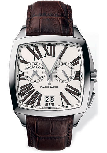 Maurice Lacroix Watches - Miros Coussin Alarm - Style No: MI5027-SS001-111