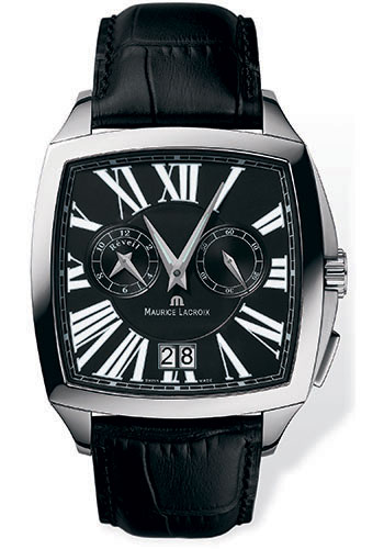 Maurice Lacroix Watches - Miros Coussin Alarm - Style No: MI5027-SS001-310