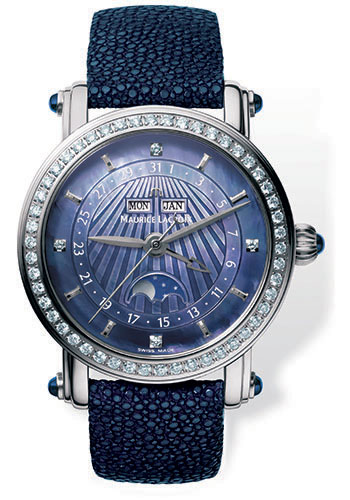 Maurice Lacroix Watches - Masterpiece Ladies Moon Phase - Style No: MP6066-SD501-37E-NEU