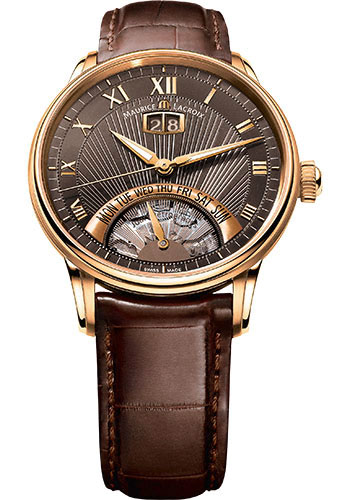 Maurice Lacroix Watches - Masterpiece Jours Retrogrades - Style No: MP6358-PG101-71E