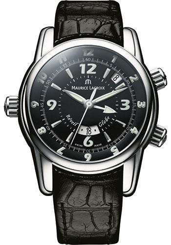 Maurice Lacroix Watches - Masterpiece Reveil Globe - Style No: MP6388-SS001-330