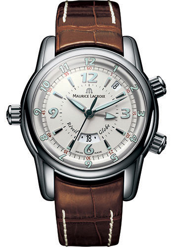 Maurice Lacroix Watches - Masterpiece Reveil Globe - Style No: MP6388-SS001-830