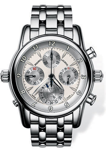 Maurice Lacroix Watches - Masterpiece Chrono Globe - Style No: MP6398-SS002-831