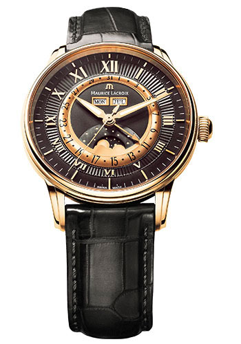 Maurice Lacroix Watches - Masterpiece Moon Phase - Style No: MP6428-PG101-31E