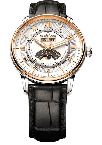 Maurice Lacroix Watches - Masterpiece Moon Phase - Style No: MP6428-PS101-11E