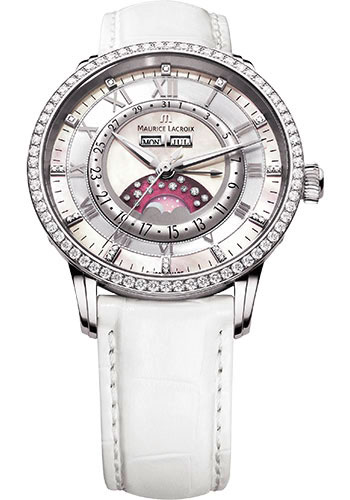 Maurice Lacroix Watches - Masterpiece Moon Phase - Style No: MP6428-SD501-17E