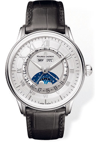 Maurice Lacroix Watches - Masterpiece Moon Phase - Style No: MP6428-SS001-11E