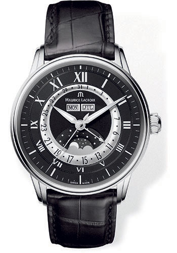 Maurice Lacroix Watches - Masterpiece Moon Phase - Style No: MP6428-SS001-31E