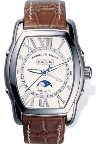 Maurice Lacroix Watches - Masterpiece Moon Phase Tonneau - Style No: MP6439-SS001-11E