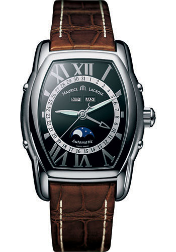 Maurice Lacroix Watches - Masterpiece Moon Phase Tonneau - Style No: MP6439-SS001-31E