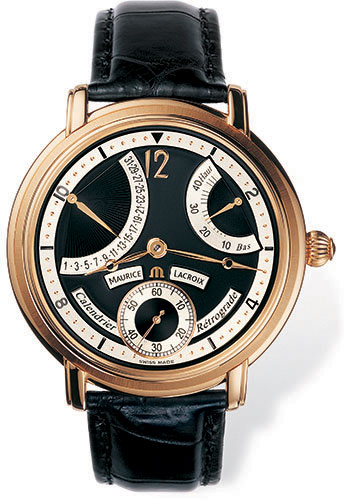 Maurice Lacroix Watches - Masterpiece Calendrier Retrograde - Style No: MP7068-PG101-390