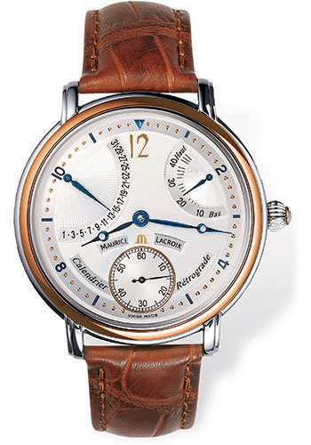 Maurice Lacroix Watches - Masterpiece Calendrier Retrograde - Style No: MP7068-PS101-190