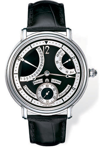 Maurice Lacroix Watches - Masterpiece Calendrier Retrograde - Style No: MP7068-SS001-390