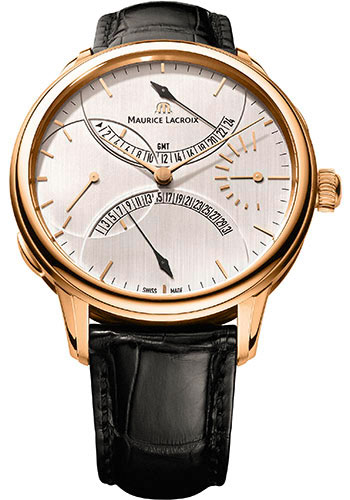 Maurice Lacroix Watches - Masterpiece Double Retrograde - Style No: MP7218-PG101-130