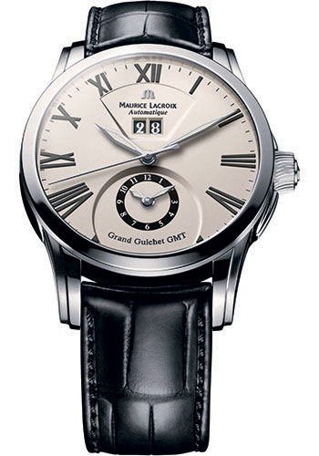 Maurice Lacroix Watches - Pontos Grand Guichet GMT - Style No: PT6098-SS001-110