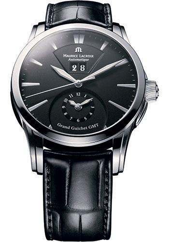 Maurice Lacroix Watches - Pontos Grand Guichet GMT - Style No: PT6098-SS001-330