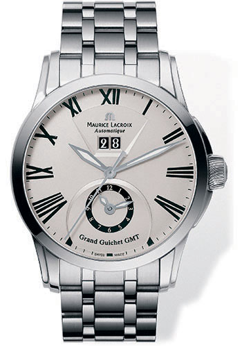 Maurice Lacroix Watches - Pontos Grand Guichet GMT - Style No: PT6098-SS002-110