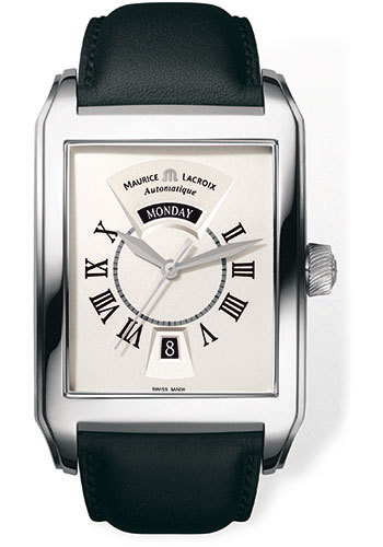 Maurice Lacroix Watches - Pontos Rectangulaire Day-Date - Style No: PT6147-SS001-110