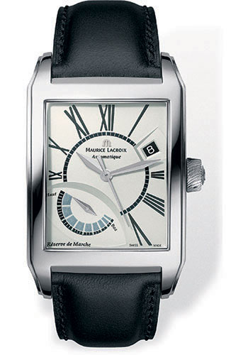 Maurice Lacroix Watches - Pontos Rectangulaire Reserve de Marche - Style No: PT6157-SS001-110