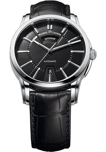Maurice Lacroix Watches - Pontos Day-Date - Style No: PT6158-SS001-33E