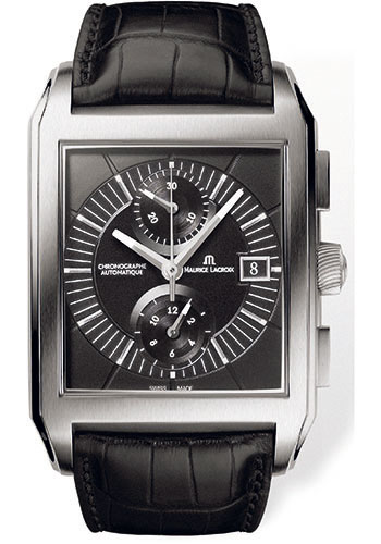 Maurice Lacroix Watches - Pontos Rectangulaire Chronographe - Style No: PT6187-SS001-330