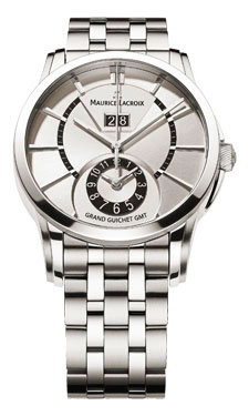 Maurice Lacroix Watches - Pontos Grand Guichet GMT - Style No: PT6208-SS002-130