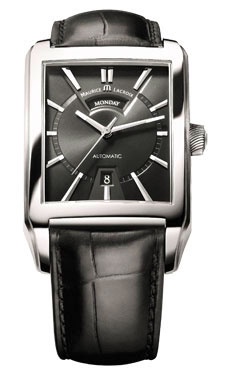 Maurice Lacroix Watches - Pontos Rectangulaire Day-Date - Style No: PT6237-SS001-33E