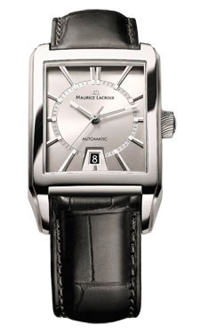 Maurice Lacroix Watches - Pontos Rectangulaire Automatiqe - Style No: PT6247-SS001-130