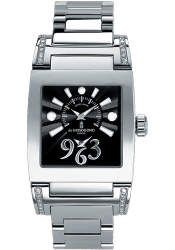 de Grisogono Watches - Tino Acier - Stainless Steel - Style No: TINO ACIER N01/B