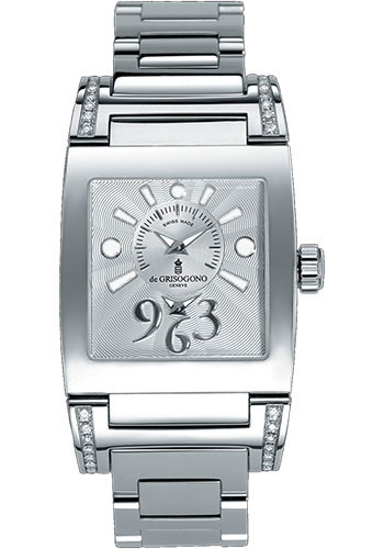 de Grisogono Watches - Tino Acier - Stainless Steel - Style No: TINO ACIER N02/B