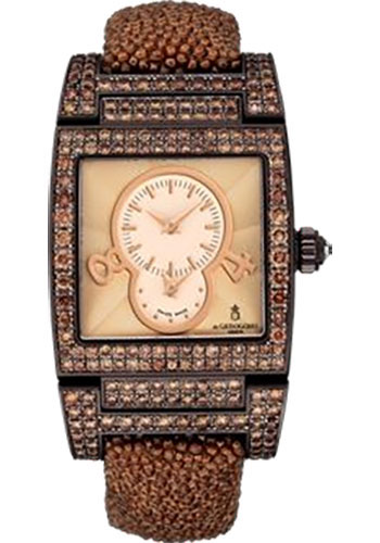 de Grisogono Watches - Tino Matt Tanned White Gold - Style No: TINO S17 AT