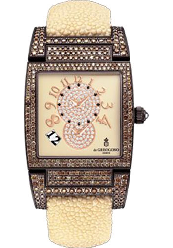 de Grisogono Watches - Uno Tan White Gold - Style No: UNO DF S29