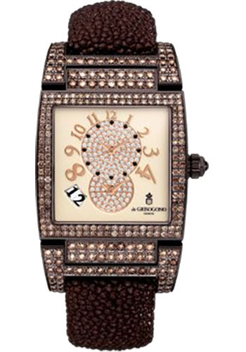 de Grisogono Watches - Uno Tan White Gold - Style No: UNO DF S30
