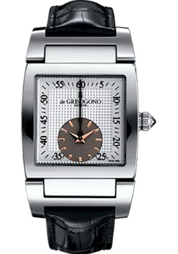 de Grisogono Watches - Uno Grande Seconde Stainless Steel - Style No: UNO GS N01