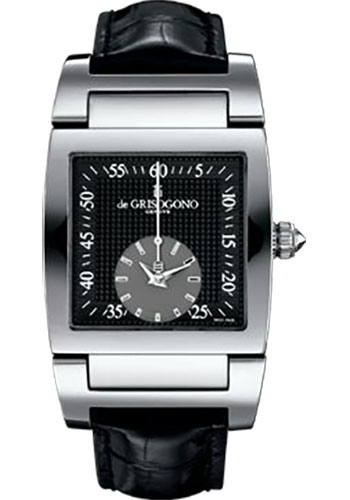 de Grisogono Watches - Uno Grande Seconde Stainless Steel - Style No: UNO GS N03