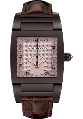 de Grisogono Watches - Uno Grande Seconde Brown White Gold - Style No: UNO GS N07