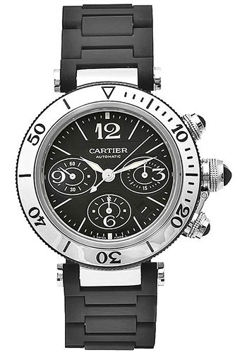 Cartier Watches - Pasha Seatimer Chronograph 42.5 mm - Style No: W31088U2