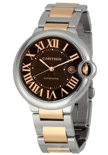 Cartier Watches - Ballon Bleu Stainless Steel and Pink Gold - Style No: W6920032