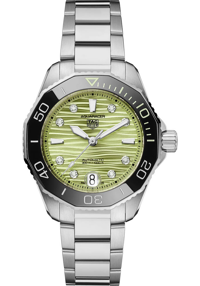 Tag Heuer Watches - Aquaracer Professional 300 Date Automatic 36 mm - Steel - Bracelet - Style No: WBP231L.BA0618