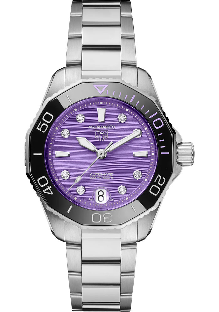 Tag Heuer Watches - Aquaracer Professional 300 Date Automatic 36 mm - Steel - Bracelet - Style No: WBP231M.BA0618