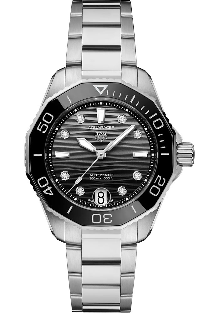 Tag Heuer Watches - Aquaracer Professional 300 Date Automatic 36 mm - Steel - Bracelet - Style No: WBP231R.BA0618