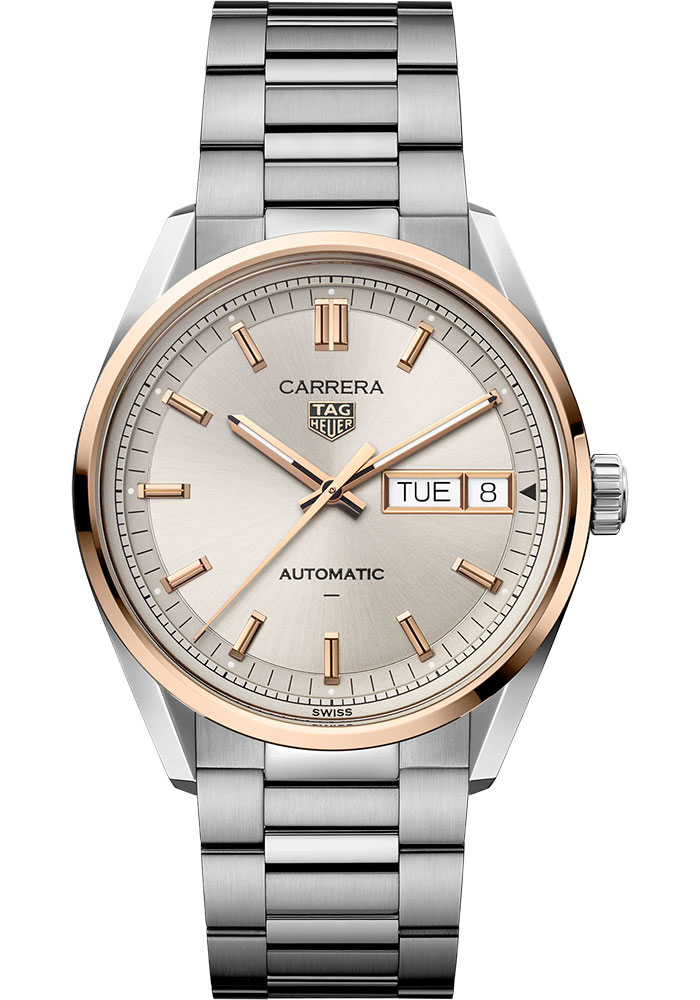 Tag Heuer Watches - Carrera Day-Date Automatic 41 mm - Steel - Bracelet - Style No: WDA2150.BA0043