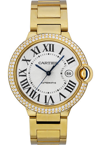 Cartier Watches - Ballon Bleu Yellow Gold With Diamonds - Style No: WE9007Z3