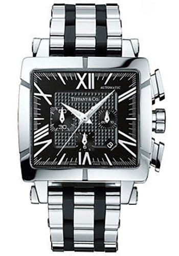 Tiffany Watches - Atlas Square Chronograph - Style No: Z1100.82.12A10A00A