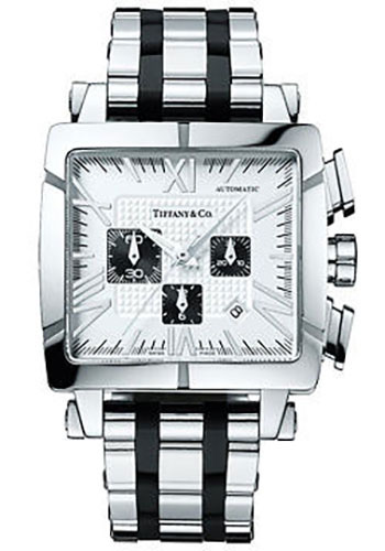 Tiffany Watches - Atlas Square Chronograph - Style No: Z1100.82.12A21A00A