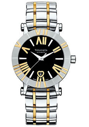 Tiffany Watches - Atlas Lady 30mm Automatic Stainless Steel and Yellow Gold - Style No: Z1300.68.16A10A00A