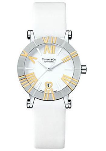 Tiffany Watches - Atlas Lady 30mm Automatic Stainless Steel and Yellow Gold - Style No: Z1300.68.16A20A41A